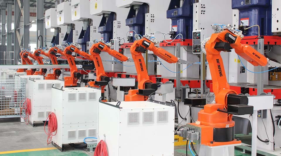 行業領跑的全智能生產線